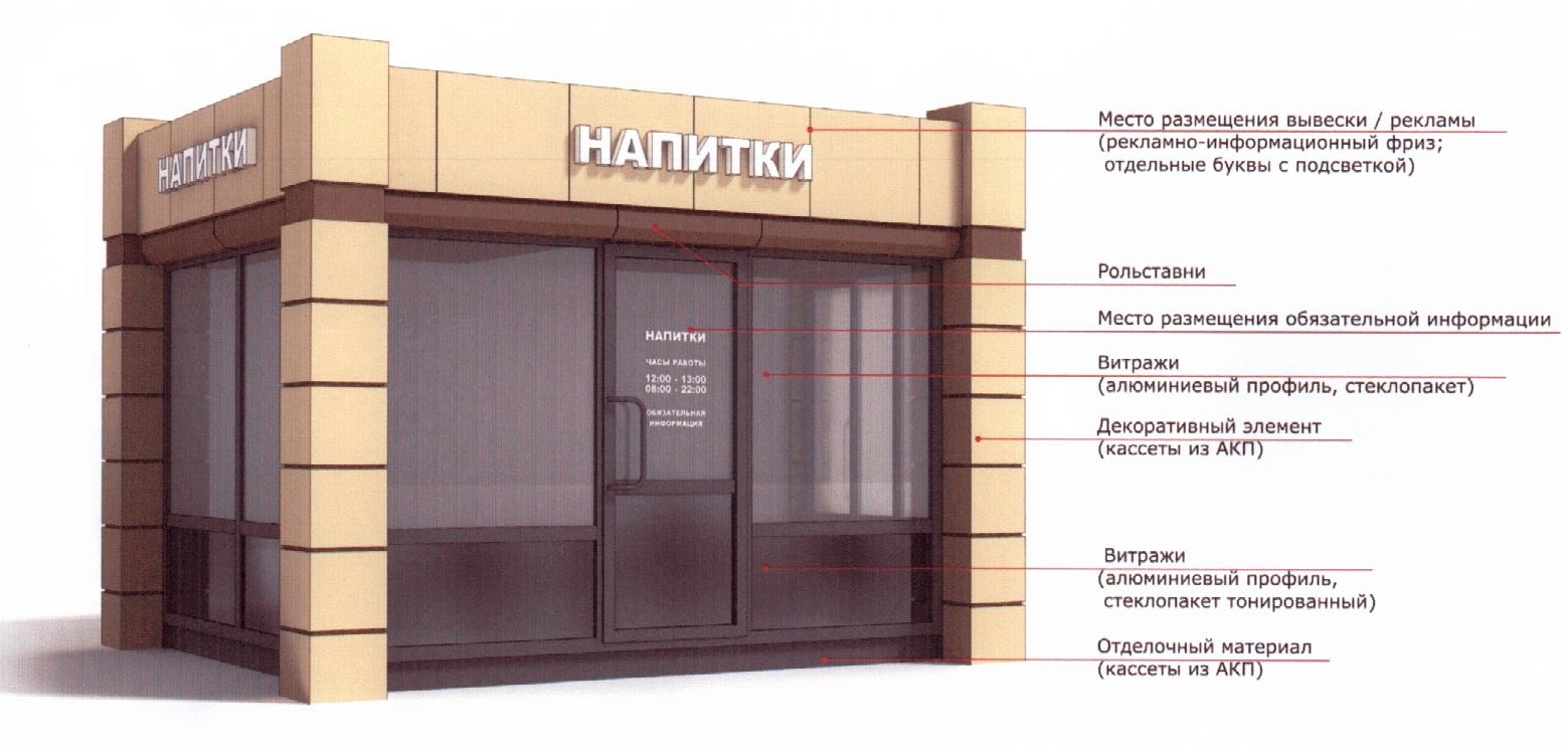 Проект магазина архитектурные решения