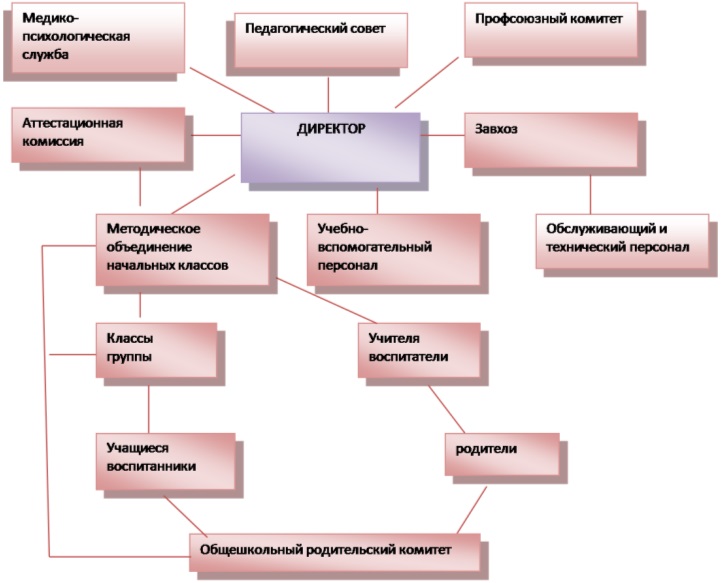 Структура школа №7