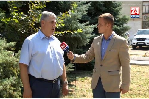 Репортаж с министром здравоохранения Республики Крым