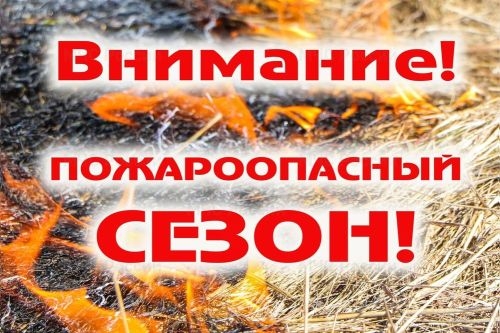 Начало пожароопасного сезона установлено с 01 апреля 2025 года