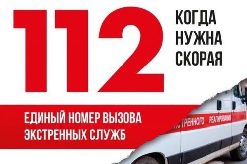 В связи с нестабильной работой сотовой и интернет сетей вызов скорой помощи можно осуществлять по номеру 112